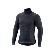 Bluza SPECIALIZED Seamless LS Layer with Roll Neck - Dark Grey