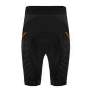Pantaloni scurti FUNKIER Velletri Elite fara cusaturi barbati - Gri/Portocaliu XS/S