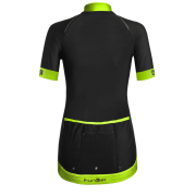 Tricou termic FUNKIER Bernalda Pro Aqua - Negru/Galben neon