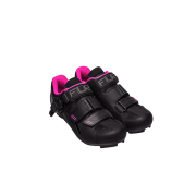 Pantofi ciclism FLR F-15 III Pro Road - Negru/Roz