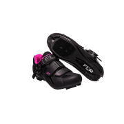 Pantofi ciclism FLR F-15 III Pro Road - Negru/Roz