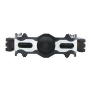 Pedale CONTEC CP-042 MTB/ATB aluminiu - Negru/Argintiu