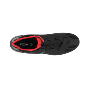 Pantofi ciclism FLR F-11 Pro Road - Negru/Rosu