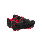 Pantofi ciclism FLR F-65 III Elite Mtb - Negru/Rosu