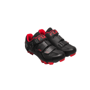 Pantofi ciclism FLR F-65 III Elite Mtb - Negru/Rosu