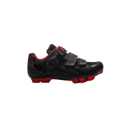 Pantofi ciclism FLR F-65 III Elite Mtb - Negru/Rosu