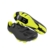 Pantofi ciclism FLR F-70 Elite Mtb - Negru/Galben neon