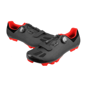 Pantofi ciclism FLR F-70 Elite Mtb - Negru/Rosu