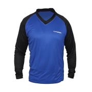 Tricou CROSSER MTB - Albastru/Negru
