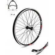 Roata CROSSER X2 36H 28" Spate QR Negru capsata