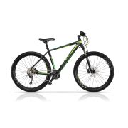 Bicicleta CROSS Euphoria 29 Negru/Verde 440mm