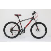 Bicicleta ULTRA Razor 26" negru/rosu neon/portocaliu neon