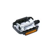 Pedale CONTEC CPI-046 - rulmenti 256g - argintiu/negru