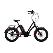 Bicicleta CORRATEC Life S Active 400 negru/rosu