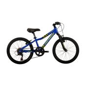 Bicicleta CORRATEC X-Vert Kid 20'' albastru reflex/galben neon/negru