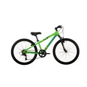 Bicicleta CORRATEC X-Vert Teen 24 verde/galben neon/albastru reflex