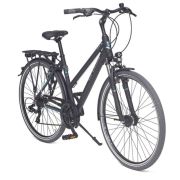 Bicicleta CROSS Arena Lady Trekking 28" Negru/Albastru 480mm