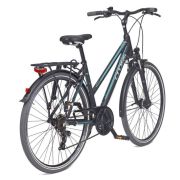 Bicicleta CROSS Arena Lady Trekking 28" Negru/Albastru 480mm