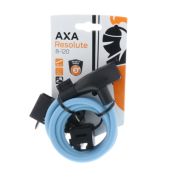 Incuietoare cablu AXA Resolute 120/8 - Ice Blue