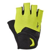 Specialized - Manusi ciclism pentru copii, degete scurte Body Geometry - verde hyper negru