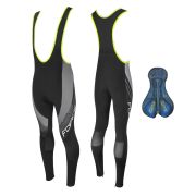 Pantaloni Force F58 cu bretele si bazon Negru-Gri