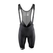 Pantaloni scurti cu bazon si bretele Force B51 Negru-Alb