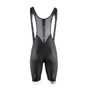 Pantaloni scurti cu bazon si bretele Force B51 Negru-Alb