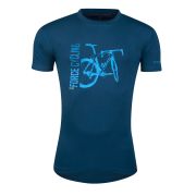 Tricou FORCE FLOW maneci scurte albastru XS