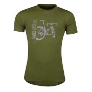 Tricou FORCE FLOW maneci scurte verde