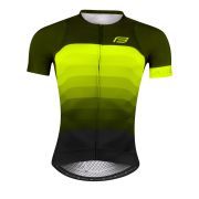 Tricou Force F Ascent Verde - Galben Fluo