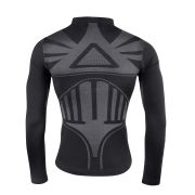Bluza functionala Force Thunder cu maneci lungi neagra M-L