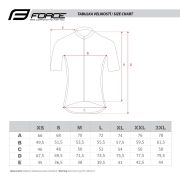 Tricou ciclism Force MTB Core, rosu/negru, XXL
