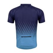Tricou maneca scurta Force MTB Angle, albastru, XS
