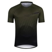 Tricou maneca scurta Force MTB Angle army