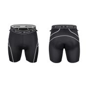 Pantaloni Force Blade MTB cu sub-pantaloni cu bazon, Rosu, XS