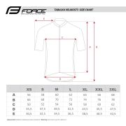 Tricou Force Best maneci scurte fluo/negru XS