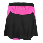Fusta cu pantaloni scurti cu bazon Force Daisy negru/roz