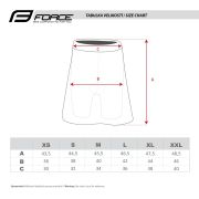 Fusta cu pantaloni scurti cu bazon Force Daisy negru/roz