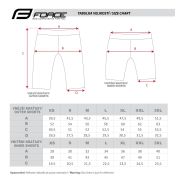 Pantaloni scurti Force Storm pana la talie cu bazon, gri/fluo