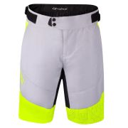 Pantaloni scurti Force Storm pana la talie cu bazon, gri/fluo