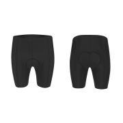Pantaloni scurti Force Storm pana la talie cu bazon, negru/gri