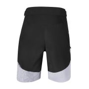 Pantaloni scurti Force Storm pana la talie cu bazon, negru/gri