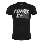 Tricou Force Spirit maneci scurte negru