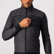 Jacheta cu puf Castelli Unlimited Puffy, Antracit/Negru, L