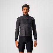 Jacheta cu puf Castelli Unlimited Puffy, Antracit/Negru, XXL