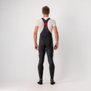 Pantaloni lungi cu bretele Castelli Velocissimo 5, Negru/Gri, XXL