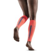CEP - Compresie gamba femei Calf Sleeves 3.0 - portocaliu coral gri