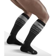 CEP - Sosete ski thermo lungi pentru barbati Ski Thermo Merino Socks - negru gri
