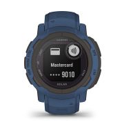 Garmin - Instinct 2 Solar smartwatch robust cu GPS - Tidal Blue