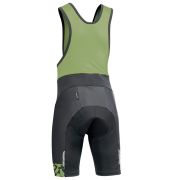 Northwave - pantaloni ciclism scurti cu bretele pentru copii Origin Junior bibshorts - negru verde